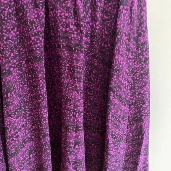 Rebecca Taylor Purple and Black Silk Dress - Picture 5 of 16